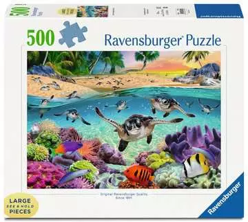 Les bébés tortues de mer 500p Puzzle;Puzzles adultes - Image 1 - Ravensburger