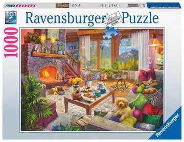 Cozy Cabin 1000p Puzzle;Puzzles adultes - Image 1 - Ravensburger