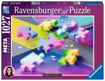 Karen Puzzles META Gradient Cascade Puslespill;Voksenpuslespill - bilde 1 - Ravensburger