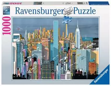 Město New York 1000 dílků 2D Puzzle;Puzzle pro dospělé - obrázek 1 - Ravensburger