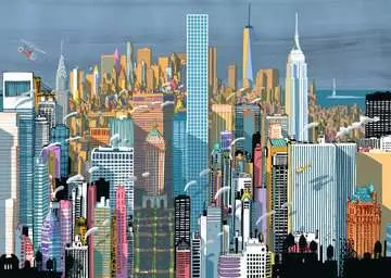 Město New York 1000 dílků 2D Puzzle;Puzzle pro dospělé - obrázek 2 - Ravensburger