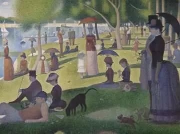Georges Seurat: Nedělní odpoledne na ostrově Grande Jatte 1500 dílků 2D Puzzle;Puzzle pro dospělé - obrázek 2 - Ravensburger