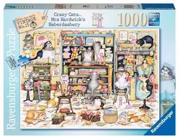 Crazy Cats - Haberdashery Puslespill;Voksenpuslespill - bilde 1 - Ravensburger