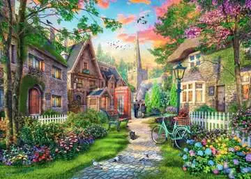 Procházka venkovskou uličkou 1000 dílků 2D Puzzle;Puzzle pro dospělé - obrázek 2 - Ravensburger