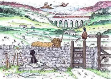Život v Yorkshiru 1000 dílků 2D Puzzle;Puzzle pro dospělé - obrázek 2 - Ravensburger