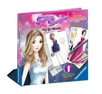 Fashion Designer Style Book - Abiti da sera Giochi Creativi;Fashion Designer - immagine 1 - Ravensburger