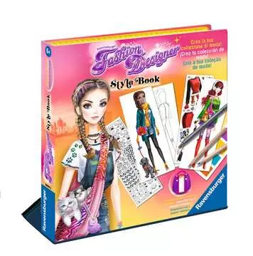 Fashion Designer Style Book - Accessori e animali Giochi Creativi;Fashion Designer - immagine 1 - Ravensburger