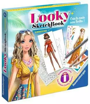 Looky Sketch book summertime Loisirs créatifs;Activités créatives - Image 1 - Ravensburger