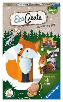 EcoCreate Mini: Animali della foresta Giochi Creativi;EcoCreate - immagine 1 - Ravensburger