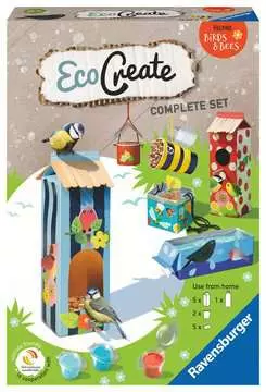 EcoCreate Midi: Birds & Bees Giochi Creativi;EcoCreate - immagine 1 - Ravensburger