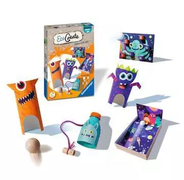 EcoCreate Midi: Monster Games Giochi Creativi;EcoCreate - immagine 2 - Ravensburger