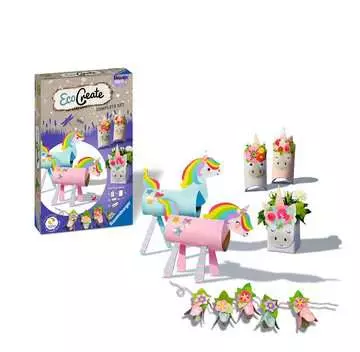 EcoCreate Mini: Unicorn party Giochi Creativi;EcoCreate - immagine 2 - Ravensburger