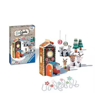 EcoCreate Midi: Wintertime Giochi Creativi;EcoCreate - immagine 2 - Ravensburger