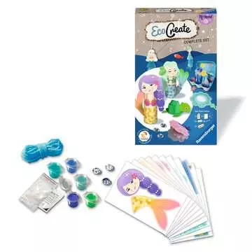 EcoCreate mini Brilla con las sirenas Juegos Creativos;EcoCreate - imagen 2 - Ravensburger