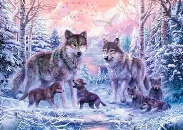 Puzzle 1000 p - Loups arctiques Puzzle;Puzzles adultes - Image 2 - Ravensburger