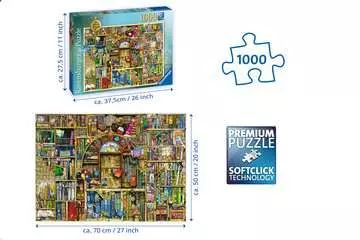 Bizarní knihovna 2 1000 dílků 2D Puzzle;Puzzle pro dospělé - obrázek 3 - Ravensburger