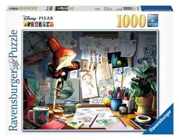 Stůl umělce 1000 dílků 2D Puzzle;Puzzle pro dospělé - obrázek 1 - Ravensburger