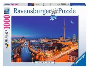 BERLIN NOCĄ 1000EL Puzzle;Puzzle dla dorosłych - Zdjęcie 1 - Ravensburger