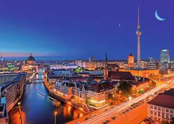 BERLIN NOCĄ 1000EL Puzzle;Puzzle dla dorosłych - Zdjęcie 2 - Ravensburger