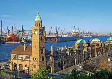 HAMBURG 1000EL Puzzle;Puzzle dla dorosłych - Zdjęcie 2 - Ravensburger