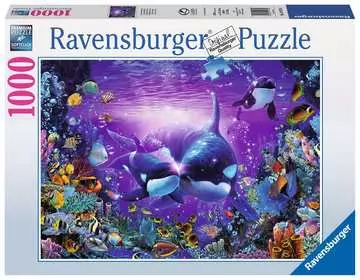 ORKI PODWODNY ŚWIAT 1000 EL Puzzle;Puzzle dla dorosłych - Zdjęcie 1 - Ravensburger