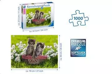 Koťátka 1000 dílků 2D Puzzle;Puzzle pro dospělé - obrázek 3 - Ravensburger