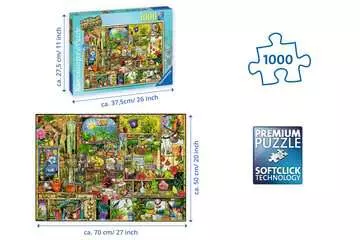 Puzzle 2D 1000 elementów: Półka ogrodowa Puzzle;Puzzle dla dorosłych - Zdjęcie 3 - Ravensburger