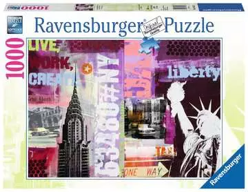 NEW YORK 1000 EL Puzzle;Puzzle dla dorosłych - Zdjęcie 1 - Ravensburger