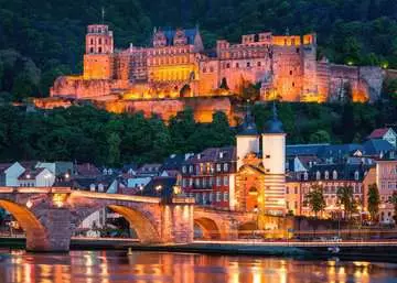 WIECZÓR W HEIDELBERG 1000 EL Puzzle;Puzzle dla dorosłych - Zdjęcie 2 - Ravensburger