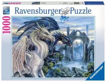 MISTYCZNE SMOKI 1000EL Puzzle;Puzzle dla dorosłych - Zdjęcie 1 - Ravensburger