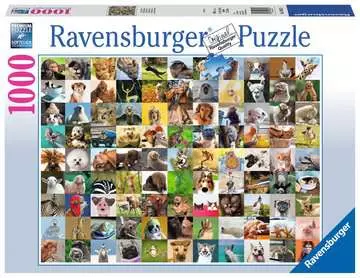 99 ZABAWNYCH ZWIERZĄT 1000EL Puzzle;Puzzle dla dorosłych - Zdjęcie 1 - Ravensburger
