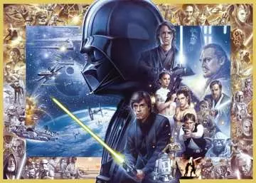 SAGA STAR WARS 1000EL Puzzle;Puzzle dla dorosłych - Zdjęcie 2 - Ravensburger