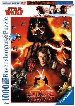 STAR WARS - PO CIEMNEJ STRONIE MOCY 1000EL Puzzle;Puzzle dla dorosłych - Zdjęcie 1 - Ravensburger