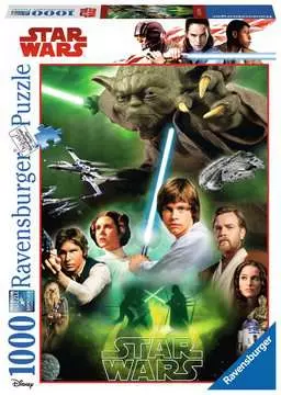 STAR WARS -BOHATEROWIE 1000EL Puzzle;Puzzle dla dorosłych - Zdjęcie 1 - Ravensburger