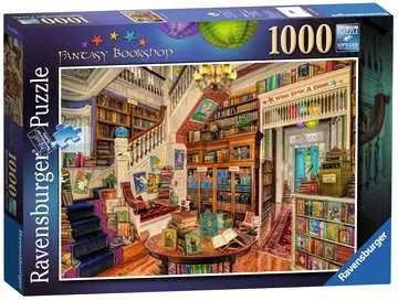 Fantasy knihkupectví 1000 dílků 2D Puzzle;Puzzle pro dospělé - obrázek 1 - Ravensburger