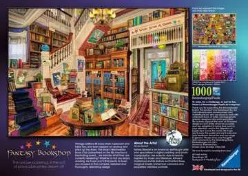 Fantasy knihkupectví 1000 dílků 2D Puzzle;Puzzle pro dospělé - obrázek 3 - Ravensburger