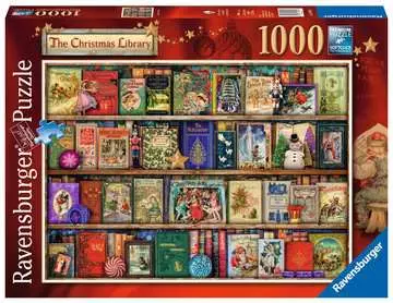 The Christmas Library Puslespil;Puslespil for voksne - Billede 1 - Ravensburger