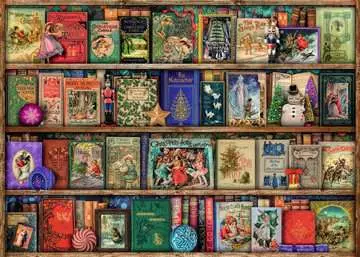 Vánoční knihovna 1000 dílků 2D Puzzle;Puzzle pro dospělé - obrázek 2 - Ravensburger