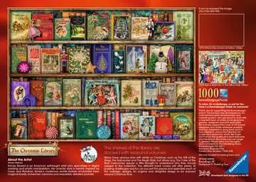 The Christmas Library Puslespill;Voksenpuslespill - bilde 3 - Ravensburger