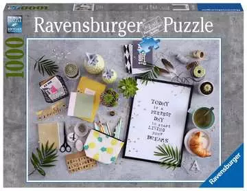 Vivi Il Tuo Sogno, Puzzle 1000 Pezzi, Linea Fantasy, Puzzle per Adulti Puzzle;Puzzle da Adulti - immagine 1 - Ravensburger