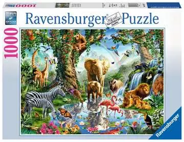 Puzzle 1000 p - Aventures dans la jungle Puzzle;Puzzles adultes - Image 1 - Ravensburger