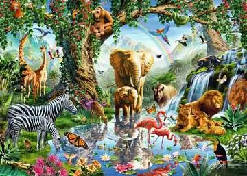 Puzzle 1000 p - Aventures dans la jungle Puzzle;Puzzles adultes - Image 2 - Ravensburger