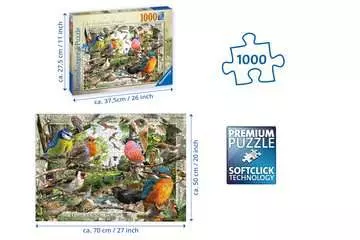 Naši opeření přátelé 1000 dílků 2D Puzzle;Puzzle pro dospělé - obrázek 3 - Ravensburger