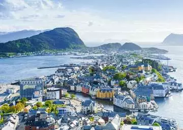 Vista Su Ålesund Puzzle;Puzzle da Adulti - immagine 2 - Ravensburger