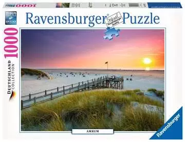 Západ slunce Amrum 1000 dílků 2D Puzzle;Puzzle pro dospělé - obrázek 1 - Ravensburger