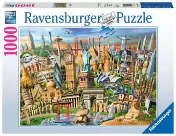 Památky metropolí 1000 dílků 2D Puzzle;Puzzle pro dospělé - obrázek 1 - Ravensburger