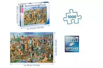 Památky metropolí 1000 dílků 2D Puzzle;Puzzle pro dospělé - obrázek 3 - Ravensburger