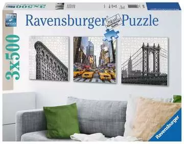 NOWY JORK 3X500 EL TRYPTYK Puzzle;Puzzle dla dorosłych - Zdjęcie 1 - Ravensburger