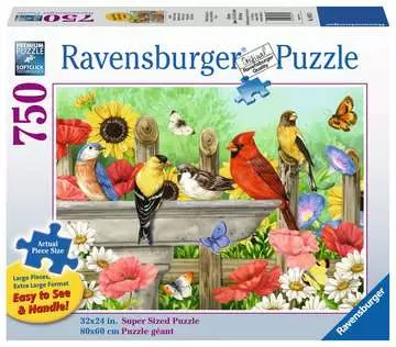 Le bain des oiseaux       750pLF Puzzles;Puzzles pour adultes - Image 1 - Ravensburger