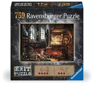 Puzzle EXIT: Laboratorium czarodzieja   759 elementów Puzzle;Puzzle dla dorosłych - Zdjęcie 1 - Ravensburger